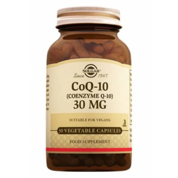 Solgar CoQ-10 30 mg 30 Kapsül