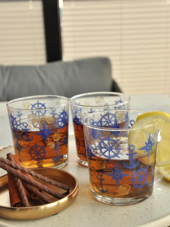 Sipahi Çapa 3 lü Su-Meşrubat Bardağı - 2