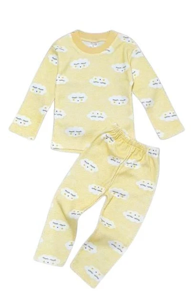 Bulutlu Erkek Bebek Pijama Takım ST07111 - 8
