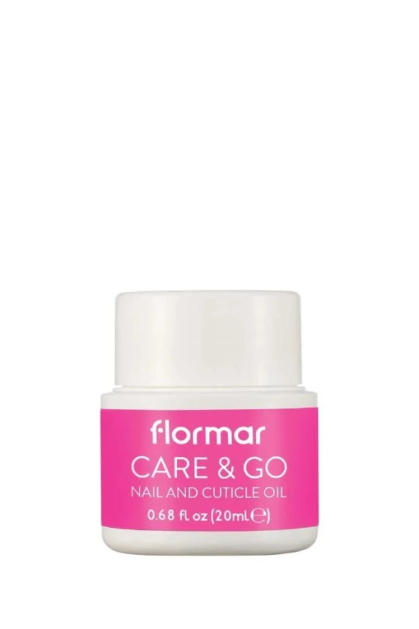 Flormar Care & Go İçi Süngerli Pratik Tırnak & Kütikül Bakım Yağı 20 ml