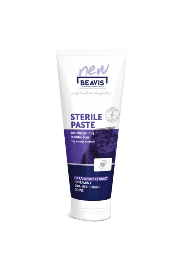 Kısırlaştırılmış Kediler için Vitamin & Mineralli Malt Paste 85 ml