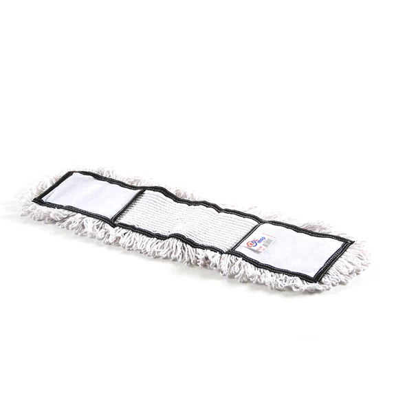 Cod-Ex Nemli Palet Yedek Mop Paspas Başlığı Bezi -60 Cm. / Nem Alıcı Mop - Pamuklu / Beyaz - 3 Adet - Resim 3