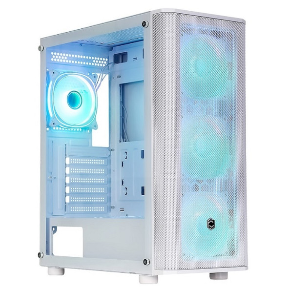 Frisby CM-106 650w 80+ ARGB Fan Gaming Beyaz Mesh Kasa - 1