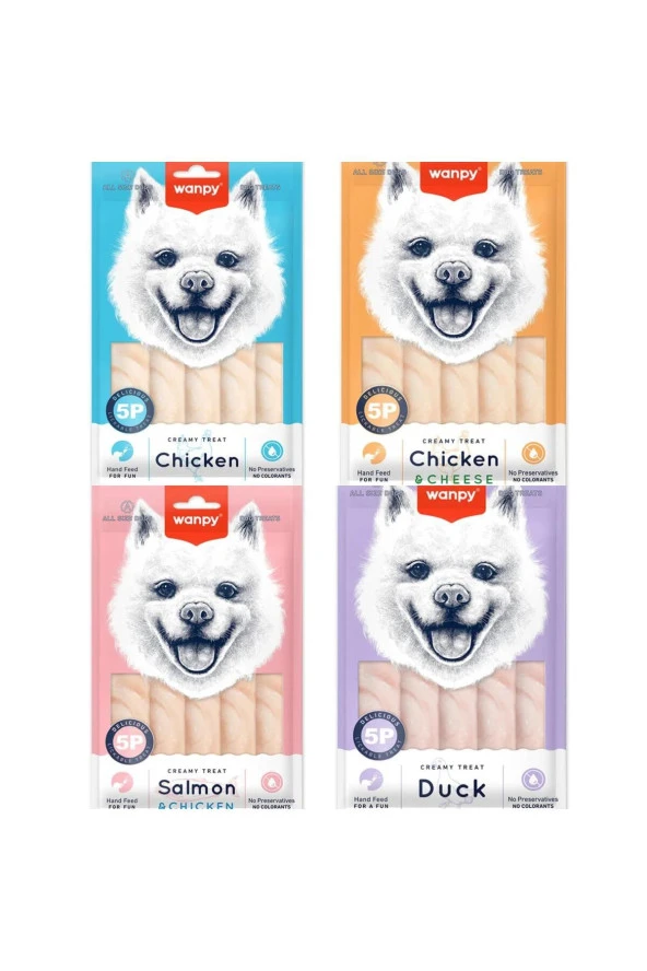 karışık krema köpek ödülü 5x14g 4 adet