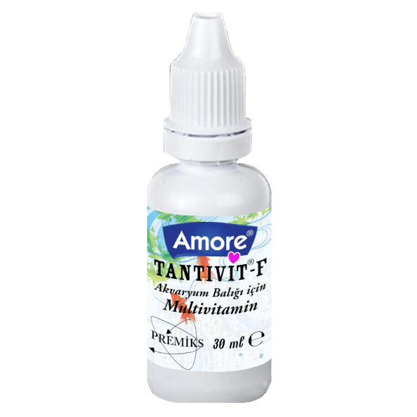 Amore Goldy Mix Granules 6 Adet 125 Ml Japon Balık Yemi, 30cc Multivitamin - 4