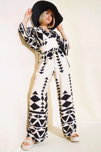 Beli Gipeli Crop İkili Takım Siyah ürün görseli 1