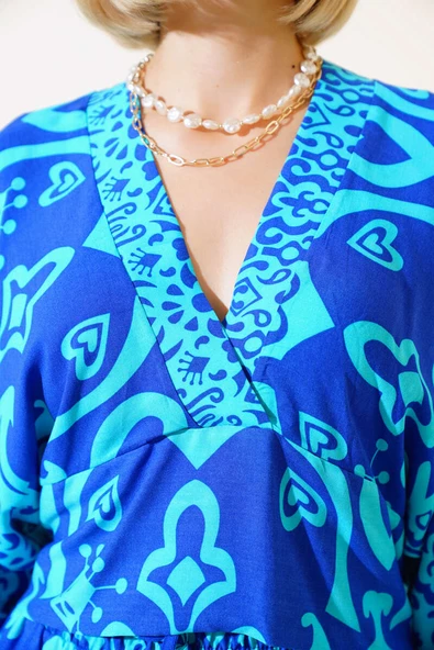 Bel Lastikli Salaş İkili Takım Saks - Resim 4