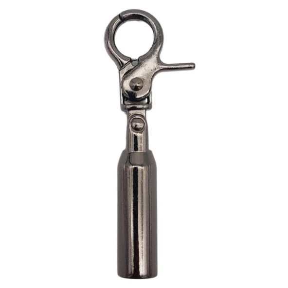 Angel Çanta Aksesuar 7 mm Kancalı Kovan Füme Renk 10 Adet - 3