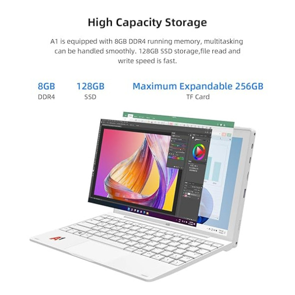 Onda OliverBook Intel PENTİUM N5030 (4 ÇEKİDEK) 8gb Ram 128GB SSD 10.1'' Fullhd IPS Dokunmatik Tablet Pc WİN11 Pro - 4