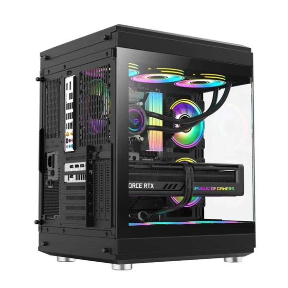 Dragos Spark Ryzen 7 5700X 32GB Ram 1TB M.2 NVMe SSD 8GB RTX4060 Sıvı Soğutuculu Oyuncu Bilgisayarı - 4