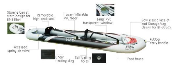 Aqua Marina View Kayak Çift Kişilik - 4