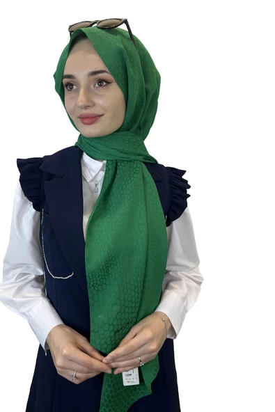 Harem Scarf Alisa Jakarlı Şal 01073  BENETTON