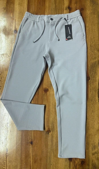 Demente 944 Erkek Kayra Kumaş Beli Lastikli Jogger - 8