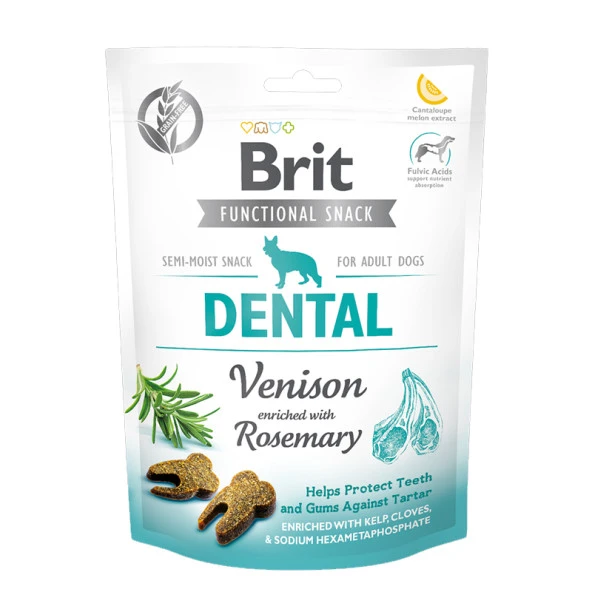 Brit Care Dental Geyikli Biberiye Köpek Ödülü 150 Gr