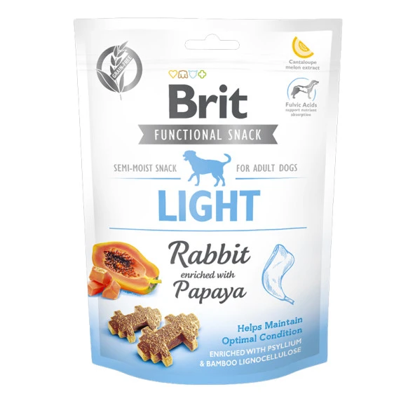 Brit Care Light Tavşanlı Papaya Köpek Ödülü 150 Gr