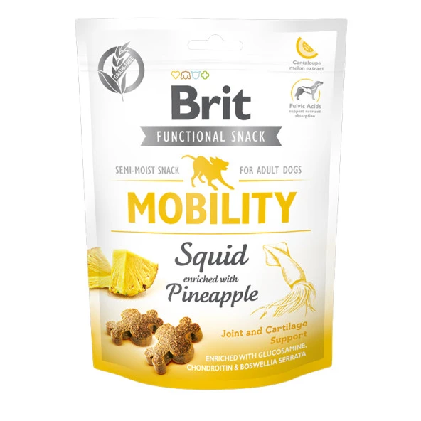 Brit Care Mobility Kalamar Ananaslı Köpek Ödülü 150 Gr