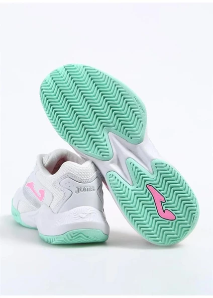 Joma Master Kadın Beyaz Toprak Kort Tenis Ayakkabısı TM10LS2432C - 4