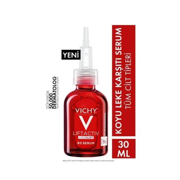 Vichy Liftactiv Specialist B3 Koyu Leke ve Kırışıklık Karşıtı Serum 30 Ml - SKT:06/2026