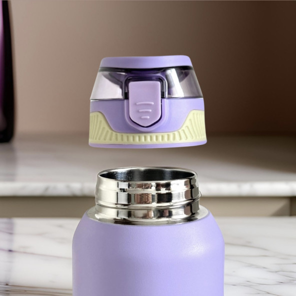 Yüksek Dereceli Sıcak Ve Soğuk Paslanmaz Çelik (STANLESS STEEL) Termos 1000 ml (1 LT) - 2