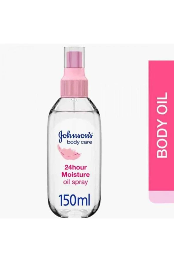 Johnson's 24 Saat Nemlendirici Sprey Vücut Yağı 150 ml
