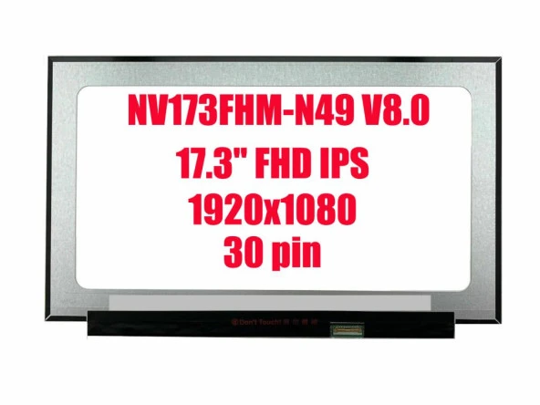 Asus FX705D, FX705G Notebook Lcd Ekran - Panel / Ver.1 - 30 Pin