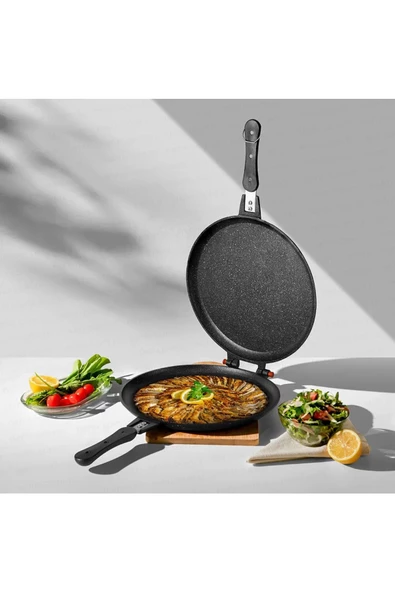 Nehir Alimminyum Döküm 30 cm Balık&Börek Tava