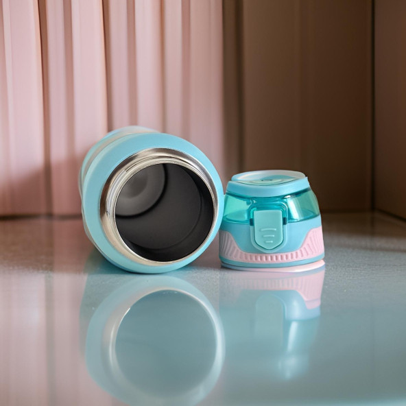 Yüksek Dereceli Sıcak Ve Soğuk Paslanmaz Çelik (STANLESS STEEL) Termos 1000 ml (1 LT) - 3