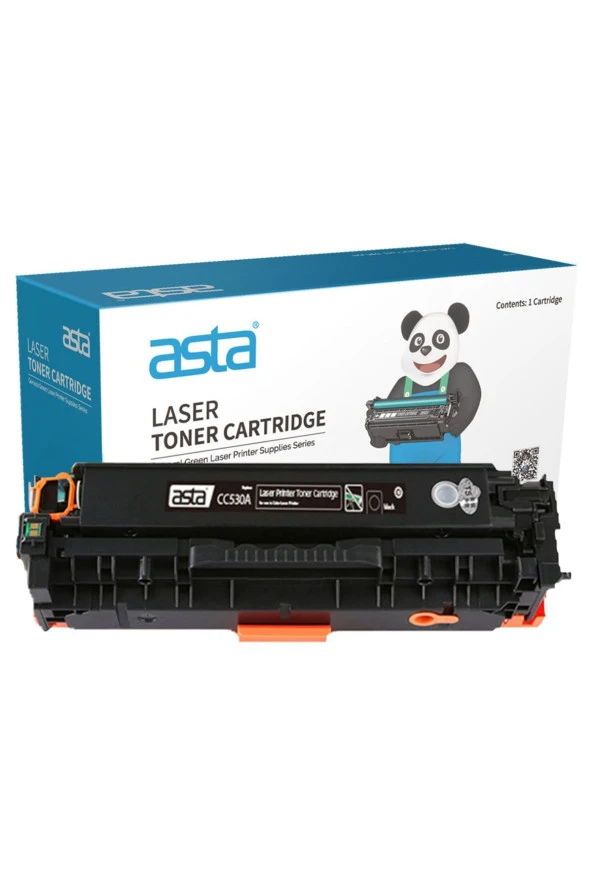 Ah-cc530a/ce410a/cf380a/crg-718 Bk Renkli Lazer Toner / Siyah