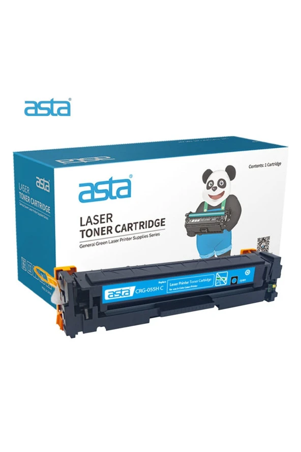 Asta Acn-crg-055h Y Yellow Toner (çipli) (5.900 Sayfa) ürün görseli