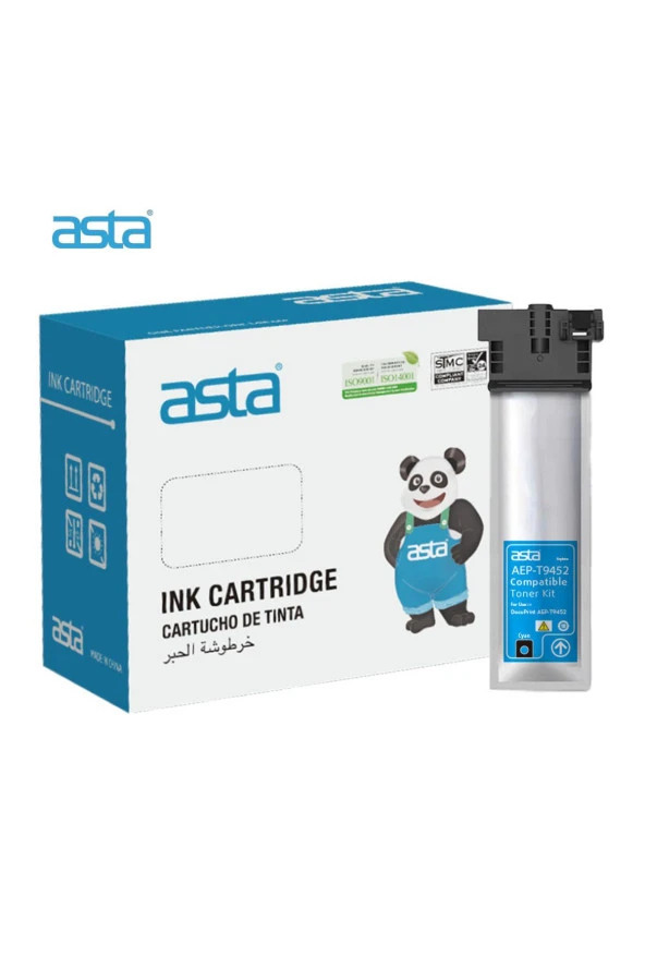 ASTA AEP-T9452 CYAN TONER (5.000 SAYFA) ürün görseli