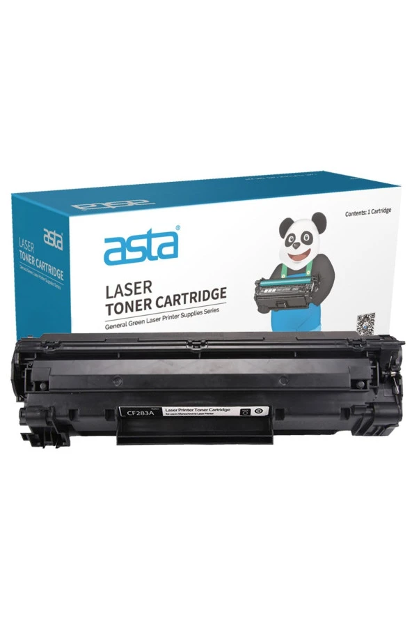 Asta Ah-cf283a/crg-737 Siyah Toner ürün görseli