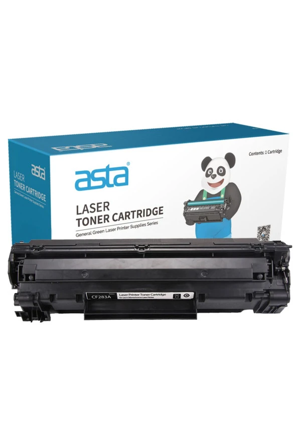 ASTA AH-CF283A/CRG-737 SİYAH TONER