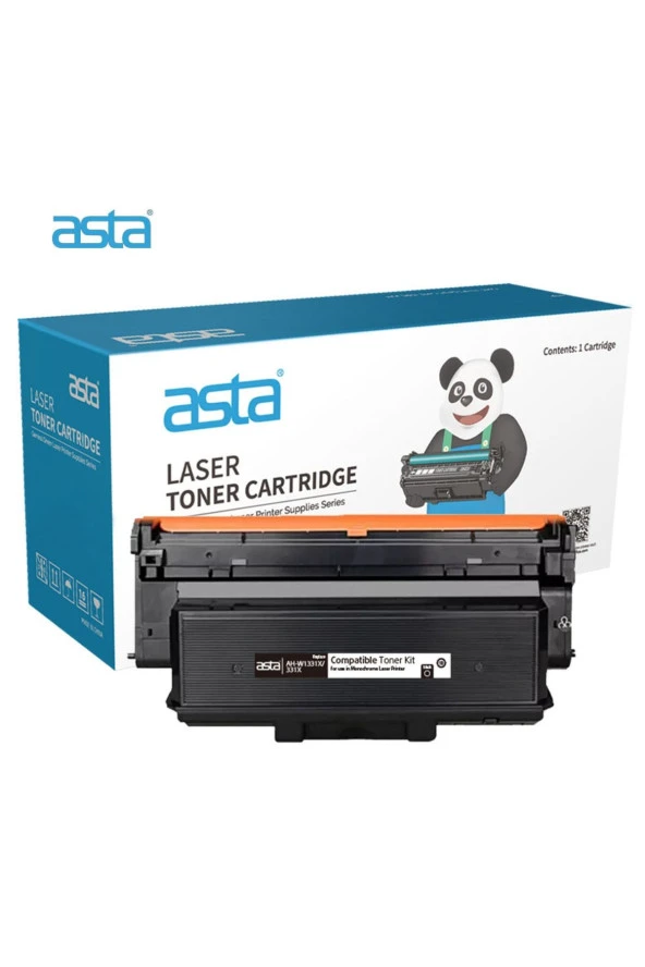 Asta Ah-w1331x/331x Siyah Toner (çipli) (15.000 Sayfa) ürün görseli