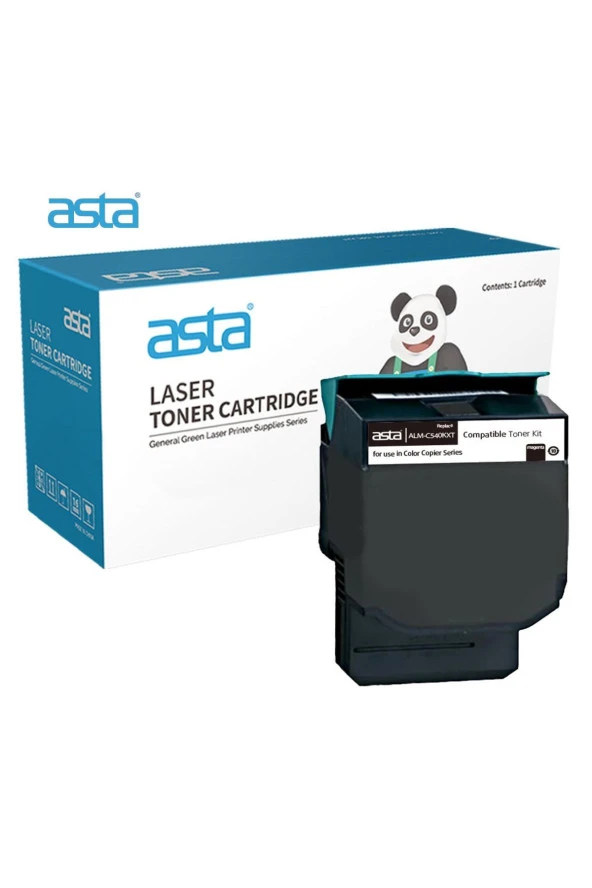 Asta Alm-c540kxt/c540h1kg Siyah Toner (2.500 Sayfa) ürün görseli