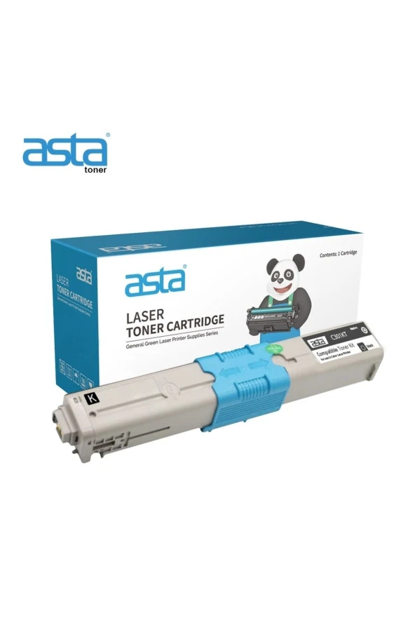 Asta Aok-c310kat/44469803/c310/c330/c331/c530/c510/mc351/mc361/mc362/mc561 Siyah Toner