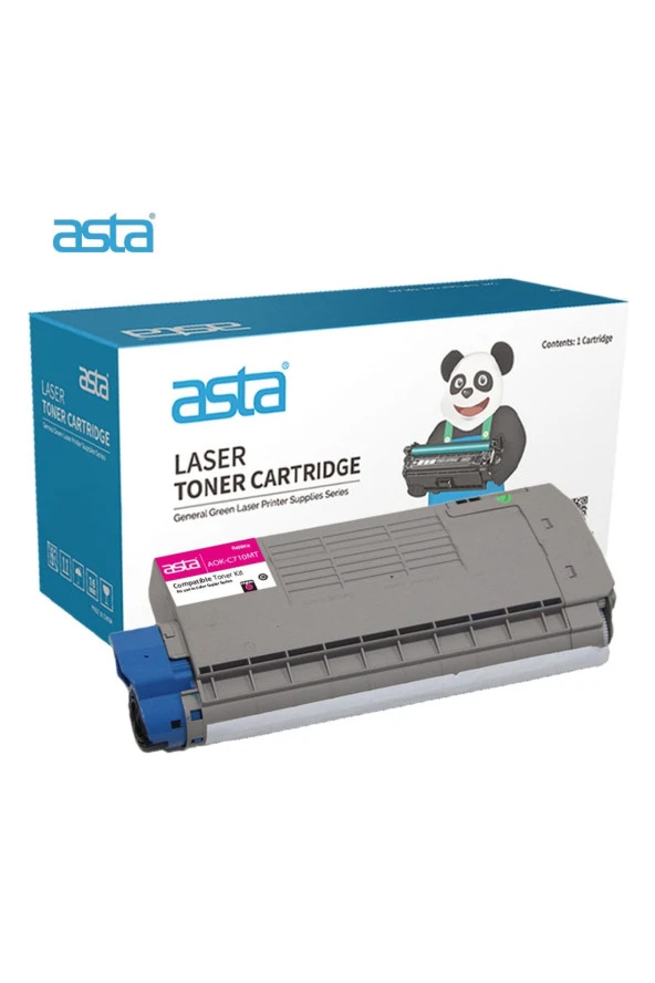 Asta Aok-c710mt/44318606 Magenta Toner (11.500 Sayfa) ürün görseli