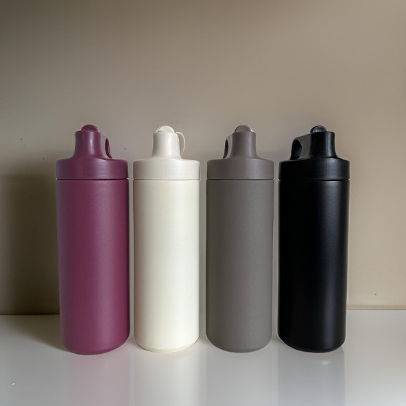 Çift Yalıtımlı Pipetli 550ML Stainless Steel Vakumlu Termos - 6