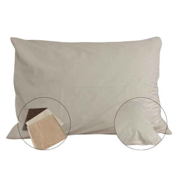 T.Concept Renkli Ranforce 2’li Yastık Kılıfı - Resim 3