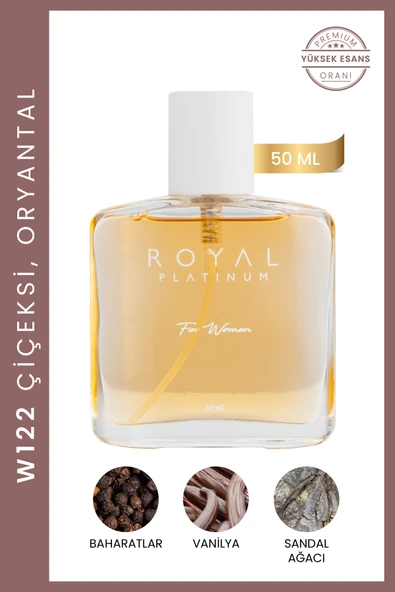 W122 Kadın Parfümü – Kalıcı ve Zarif Kokusu ile Öne Çıkan