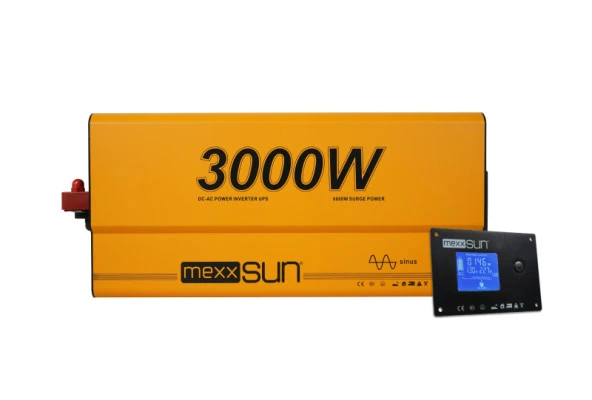 Mexxsun® Tam Sinüs UPS (Remote Ekran) İnverter 12V 3000W EA9601827