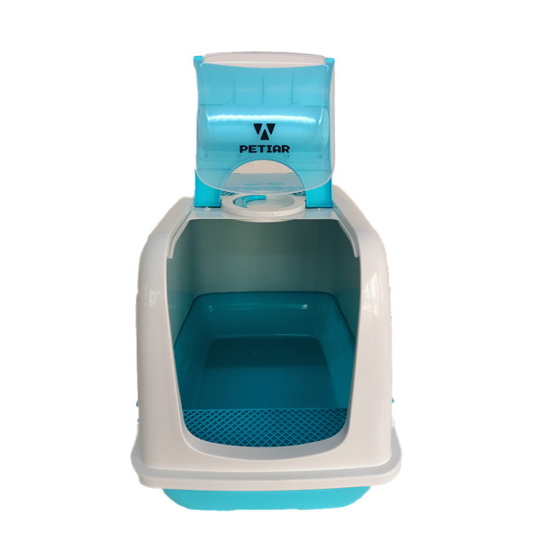 Anti Bakteriyel - Steril XXl Büyük Boy Mavi Lüx Kedi Tuvaleti Kürek Hediye Sağlığınız Için