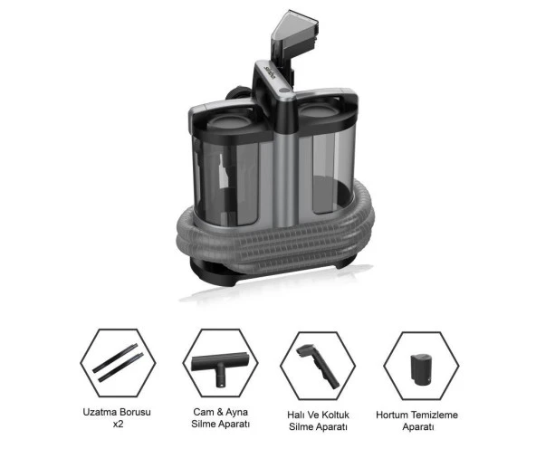 Sinbo Scc-7603 Koltuk Halı Yıkama Makinesi - Resim 2