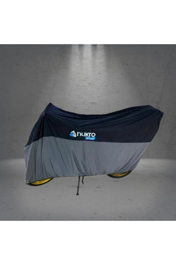 Nukrowear Su Geçirmez Motosiklet Brandası XL Ebat & Taşıma Kılıflı