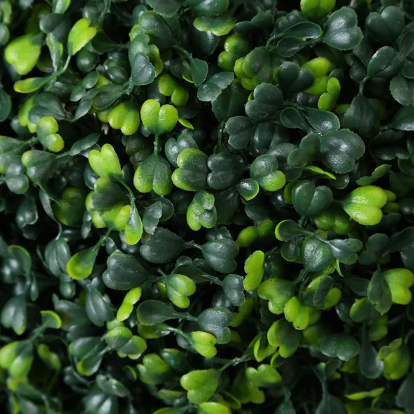 Nettenevime Yapay Çiçek Şimşir Top 36 CM Yeşil Top - Resim 6