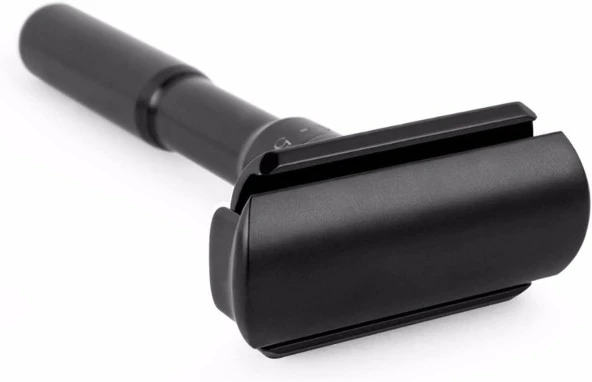 Valkyrie Metal Ayarlanabilir Manuel Geleneksel Tıraş Aleti Makinası 5 Jilet 6 Kademe Siyah - 2