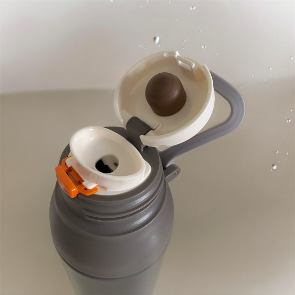 Yüksek Yalıtımlı Paslanmaz Çelik Bardaklı Sıcak/Soğuk 700 ML Termos - 3