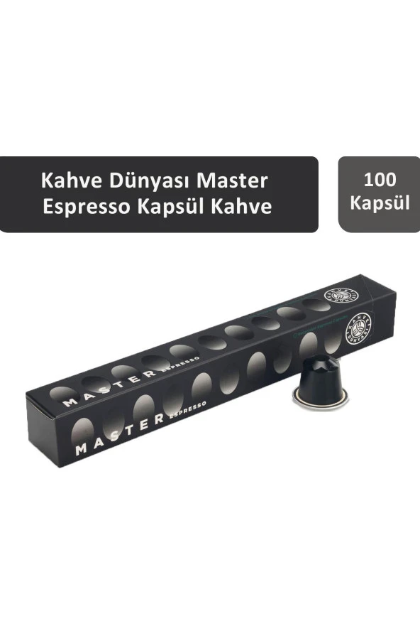 Kahve Dünyası 9 Master Espresso Kapsül Kahve 100 Kapsül ürün görseli