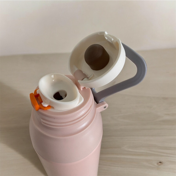 Yüksek Yalıtımlı Paslanmaz Çelik Bardaklı Sıcak/Soğuk 700 ML Termos - 3