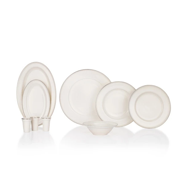 Schafer Mandy Yemek Takımı 56 Parça-Platin - 7