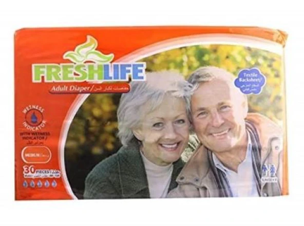 FRESHLİFE HASTA BEZİ 30 LU MEDİUM